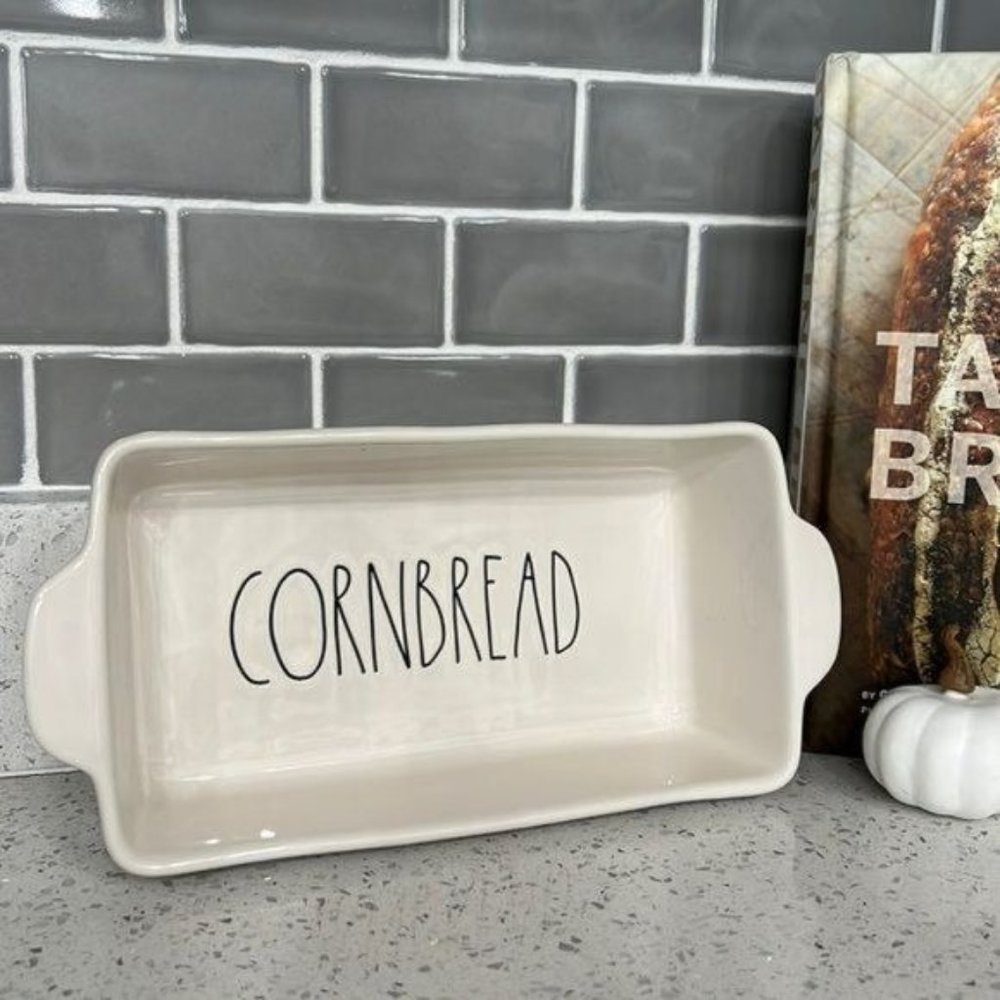 New Rae Dunn CORNBREAD loaf pan 202